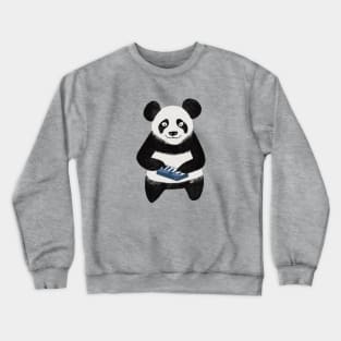 Plink Plonk Musical Panda Crewneck Sweatshirt